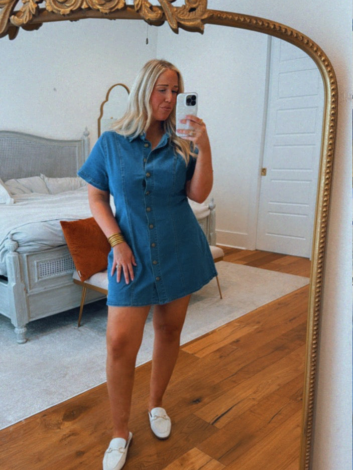 Geaux Denim Dress